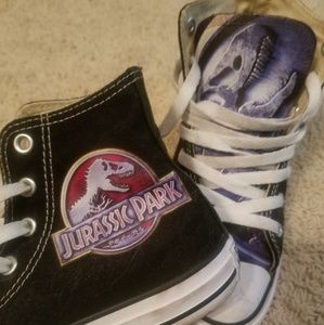 Custom Jurassic Park converse